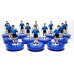Subbuteo Andrew Table Soccer Argentina 1986 World Cup Team away kit on Classic Hasbro bases